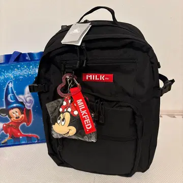 MILK FED. 블랙 백팩