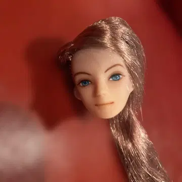 커스텀 6/1 인형 헤드만 그린 눈 포니테일