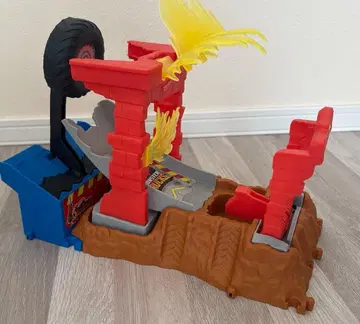 핫휠 몬스터 트럭 파이어 크러쉬 챌린지