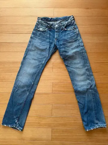 TMT x DENIME(듀니임) 데미지 가공 데님 청바지 XS 사이즈