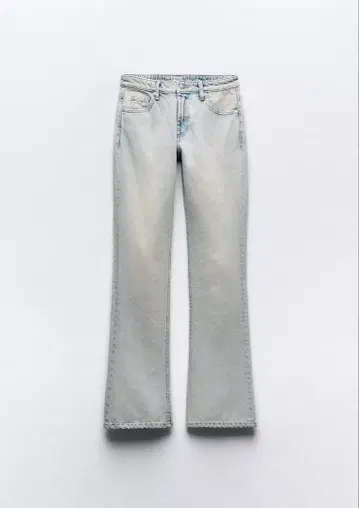 zara 자라 TRF BOOTCUT 미드 라이즈 데님 팬츠 부츠컷