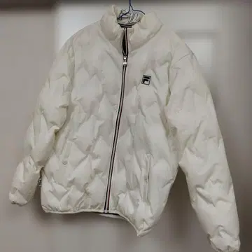 FILA 퀼팅 자켓 L 사이즈 화이트