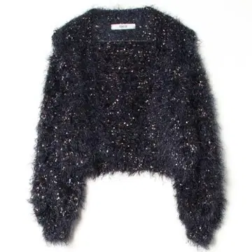 furfur 믹스 핸드 가디건