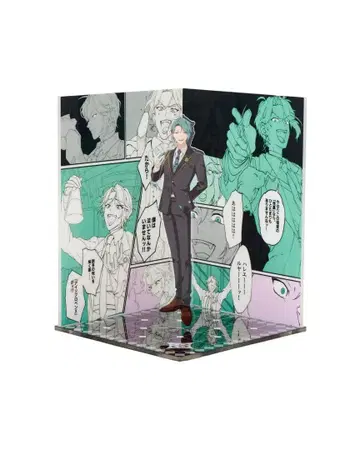 도쿄 디반커 이사미 유리 디오라마 아크릴 스탠드