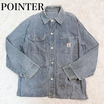 레어 POINTER BRAND 히코리 커버올 90s USA제
