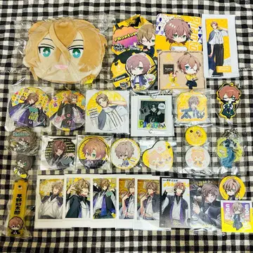 히프노시스 마이크 유메노 겐타로 페이스 파우치 캔뱃지 아크릴 키링 등