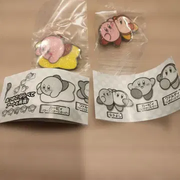 커비 아크릴 키링 세트 친한 친구, 워프 스타 세트