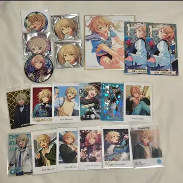 앙스타 시라토리 아이라 캔뱃지 굿즈 세트