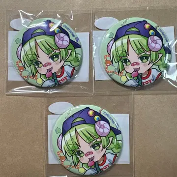 마루마루 마법사! 이루마 군 쿠라라 마루쿠지 데비팝 마트 캔뱃지