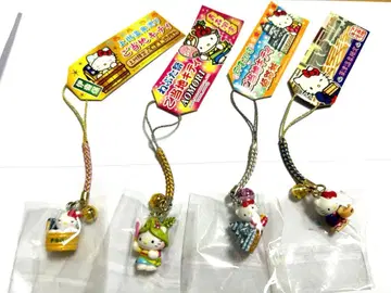 지역 한정 키티 족쇄 스트랩 4개 세트