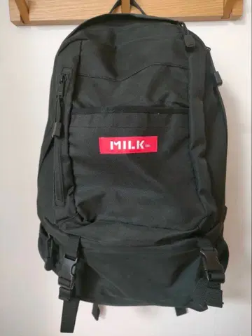 MILKFED 블랙 백팩