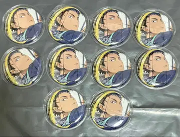 하이큐!! 아카아시 케이지 문구 카페 캔뱃지 10개