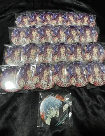 주술회전 마히토 캔뱃지