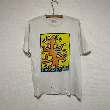 00s Keith Haring 키스 해링 아트 Art 티셔츠