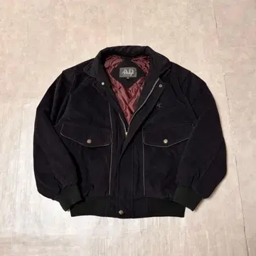 90s 아카이브 짧은 기장 집업 블루종 그런지 노움코어 모드