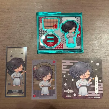 FGO 라쿠스파 극락탕 콜라보 오카다 이조 4종 세트