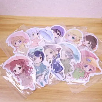 주문은 토끼입니까? 아니바사루 카페 벽걸이 패널 전종 세트