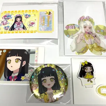 비밀의 아이프리 아이프리 츠무기 캔뱃지 아크릴 스탠드 스티커 묶음 판매