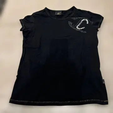 저스트 카발리 블랙 티셔츠 S