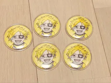 컬러풀 피치 타츠운 직필 캔뱃지