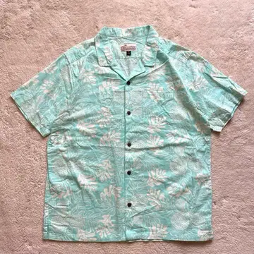 빈티지 구제 의류 파타고니아 화이트 택 파타로하 하와이안 셔츠 파인애플