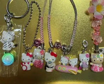 지역 한정 키티 키티 족쇄 키티 스트랩 키티 키링 산리오