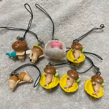 나메코 스트랩 9개 세트