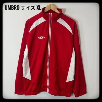 UMBRO 엄브로 저지 트랙 자켓 XL 레드 화이트