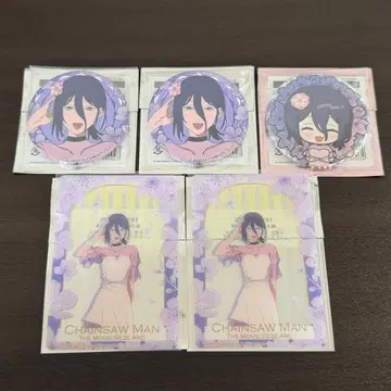 체인소 맨 프린스 호텔 레제 글리터 미니 캐릭터 캔뱃지 카드