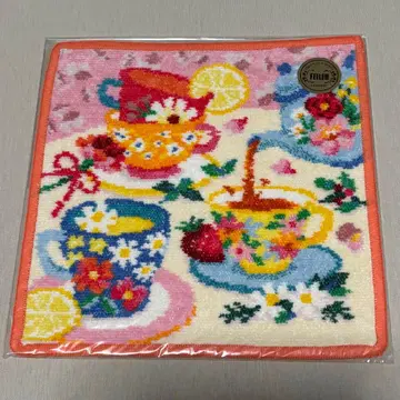 새상품 페이러 손수건 티타임