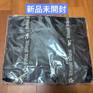 SUPER BEAVER 마루이 로고 쇼핑백 토트백