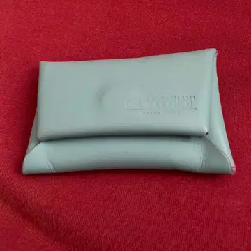 [ 레어 ] KAWANISHI KABAN 필로우 코인 케이스 터콰이즈