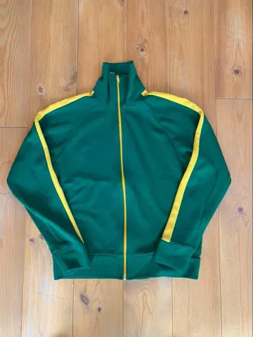 70s 80s COURT USA제 저지 트랙 자켓 S