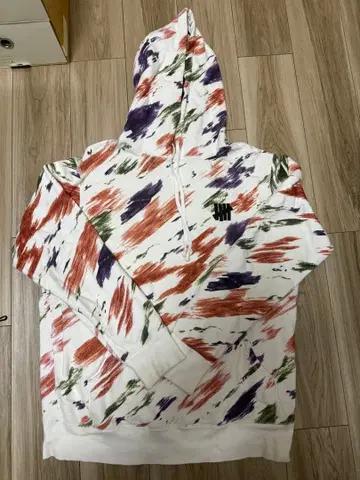 UNDEFEATED 멀티 컬러 후드티 L