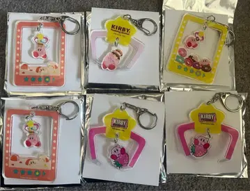 별의 커비 두근두근 크레인 피버 아크릴 키링 묶음 판매