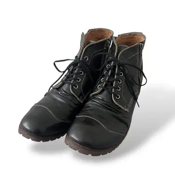 whoop-de-doo y2k 레더 부츠 26.5cm