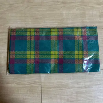 이세탄 오리지널 컴팩트 백 맥밀란 타탄 체크 에코백