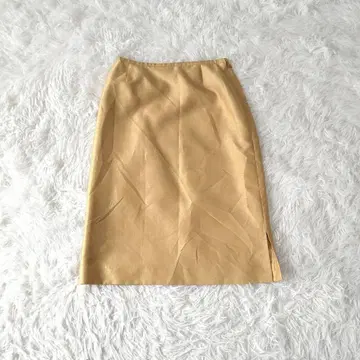 TRANS WORK 타이트 스커트 무릎 기장 일본제 산요상회 브론즈