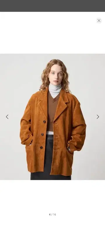 6 ROKU 스웨이드 자켓