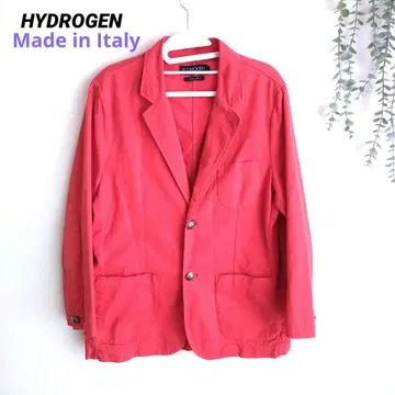 [ 이탈리아제 ] HYDROGEN 스컬 버튼 테일러드 자켓 M