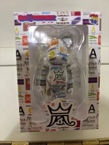 아라시 ARASHI 베어브릭 BE@RBRICK 아라시 로고