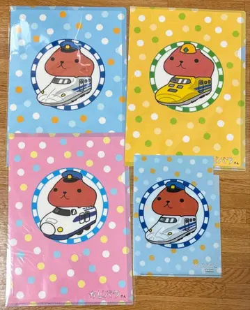 카피바라 씨 철도 콜라보 클리어 파일