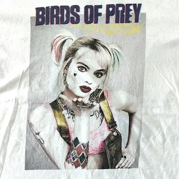 할리 퀸의 화려한 각성 BIRDS OF PREY 티셔츠 [568]