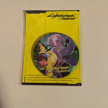 사이버펑크 엣지러너즈 캔뱃지