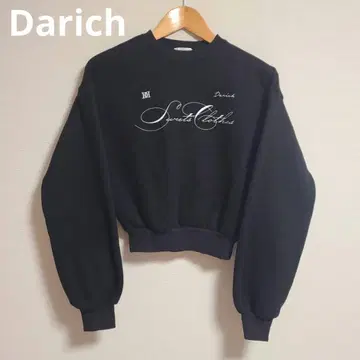 Darich 다리치 그래픽 맨투맨 상의 F 숏 기장 속기모