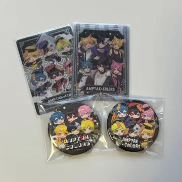 AMPTAK x COLORS 앰프턱컬러스 캔뱃지 컬렉션 카드