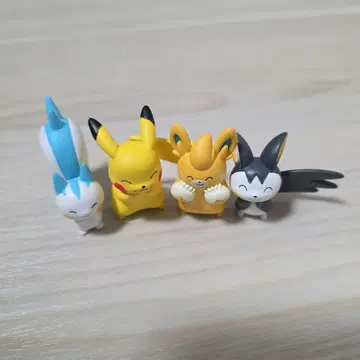 포켓몬 쓰리쓰리 피카츄, 에몽가, 파치리스, 파모트 4체 세트