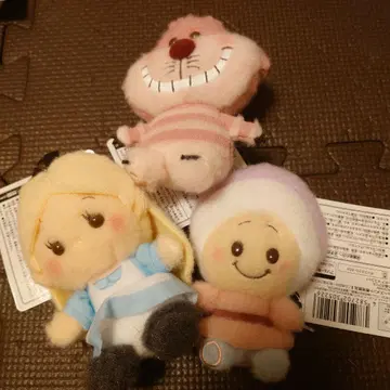 이상한 나라의 앨리스 밀키 보아 마스코트 3종 세트