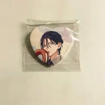 꽃과 꿈 전시회 하트 캔뱃지 B 봄의 폭풍과 몬스터