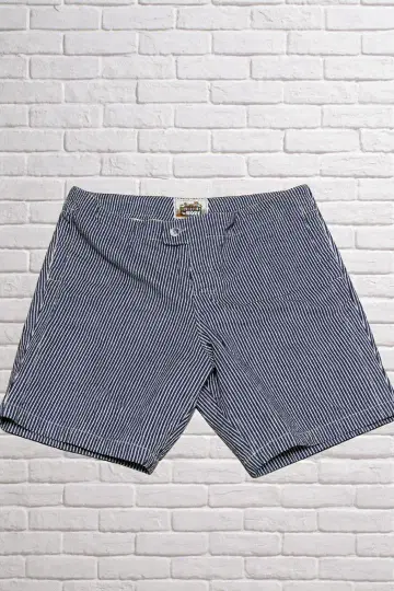 country 오리지널 NINE LIVES 히코리 패턴 하프 팬츠